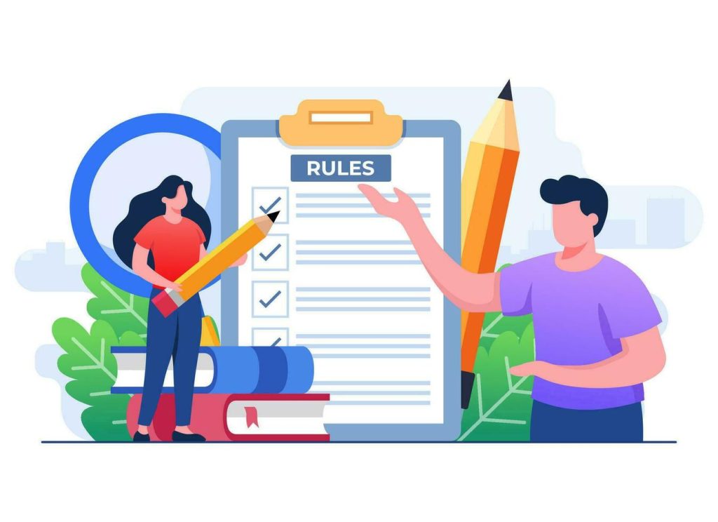 Shipping company rules and regulations